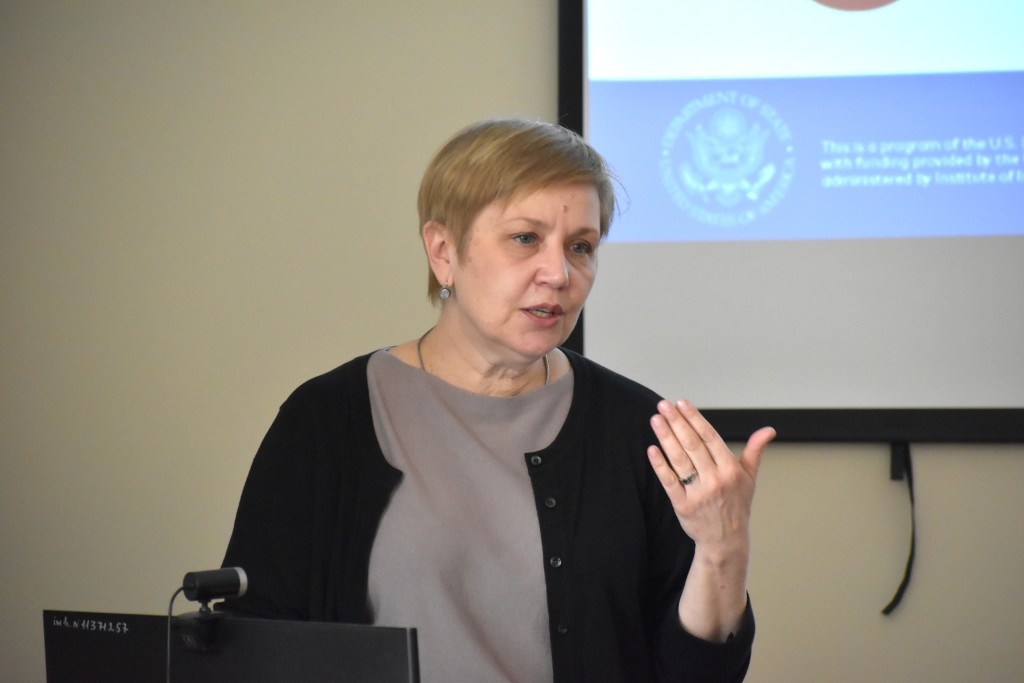 Presentation of Fulbright Program Grants  at Grinchenko University